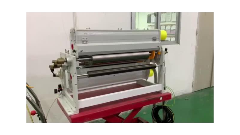 Máquina de tratamento corona de trama longa para máquina de corte em tiras